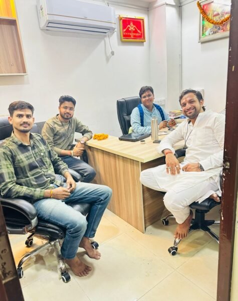 Agar & Co. team at an office event